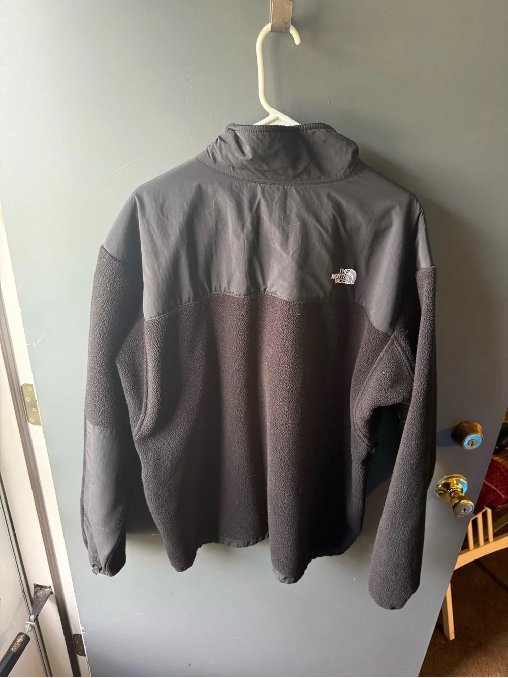 The North Face Men's Black Fleece Jacket - Full Zip (Men’s XL)